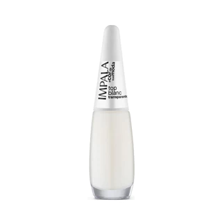 Esmalte Impala A Cor Da Moda Transparente Top Blanc