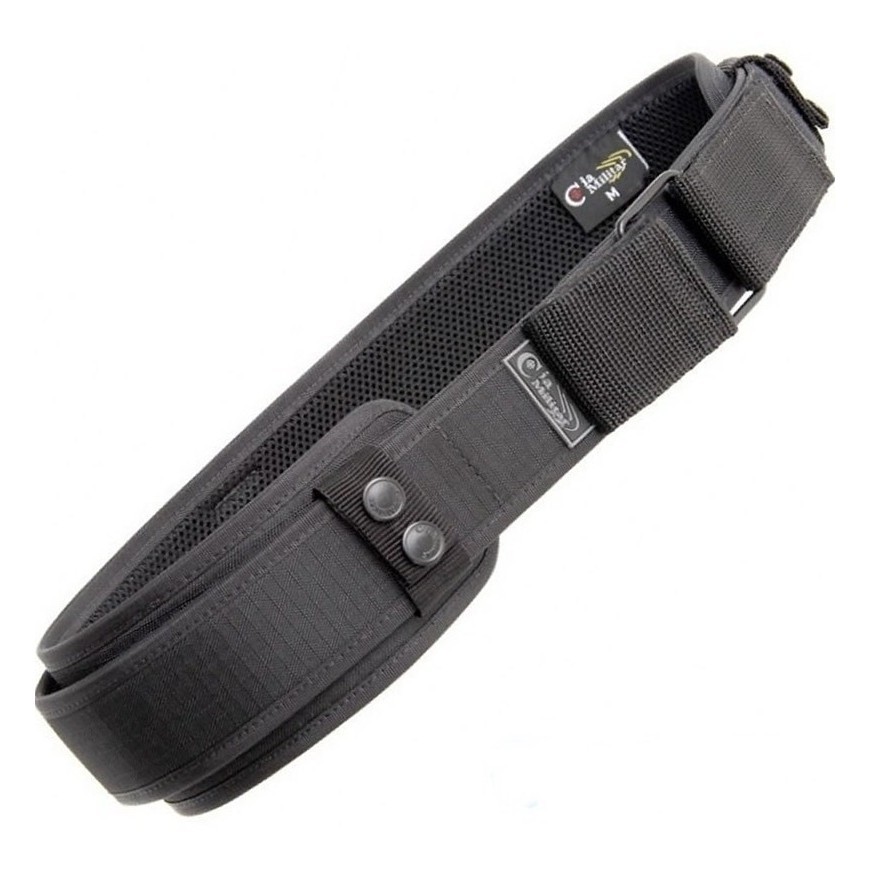 Cinto Tático Modular Fivela Tripla C/ Protetor Lombar