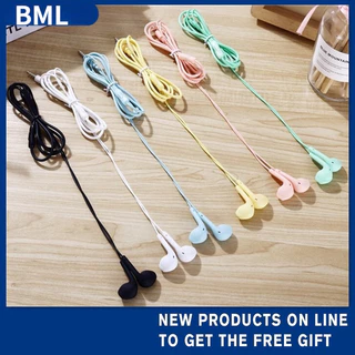 U19 Macaron Color 3.5mm Fone De Ouvido HIFI De 1.2mm em Oferta na Shopee