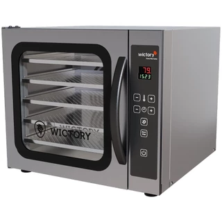 Forno Convector 5 Assadeiras 54 Litros Turbo Inox A Vapor Elétrico WCV-535 Wictory