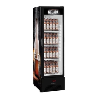 Cervejeira Metalfrio 324 Litros VN28RP Optima, Frost Free, Preto em Oferta na Shopee