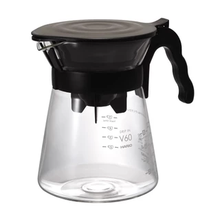 Kit Cafeteira Decanter Hario V60-02 Preto - VDIR-02-B
