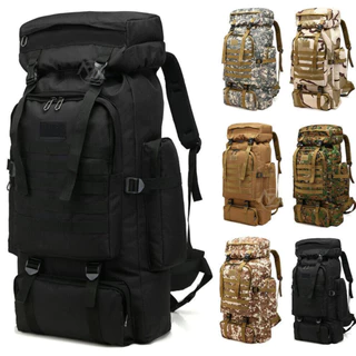 Mochila Assault Militar Camping Pubg Free Fire 80 Litros Masculino Feminino
