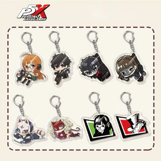 [Persona 5] Chaveiro Acrílico & Alça Para Celular anime Completo