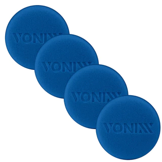 Kit com 4 Aplicadores de Espuma Premium Vonixx – Ideal para Limpeza e Polimento em Oferta na Shopee