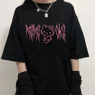 Camiseta Premium Unissex hello kitty kuromi 100% algodao envio já Mevak