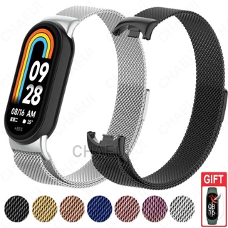 Pulseira De Substituição De Metal De Aço Inoxidável Para Mi Band 8 mi band 9
