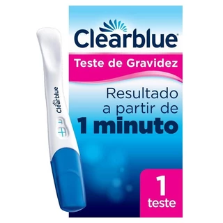 Teste de Gravidez Clearblue Detecção Rápida 1 Unidade em Oferta na Shopee
