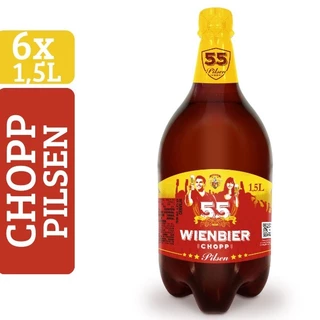 Chopp Wienbier 55 Pilsen 1.5L (6un)