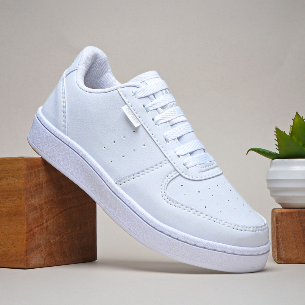 Tênis Masculino Branco Couro em Promoção na Shopee Brasil 2025