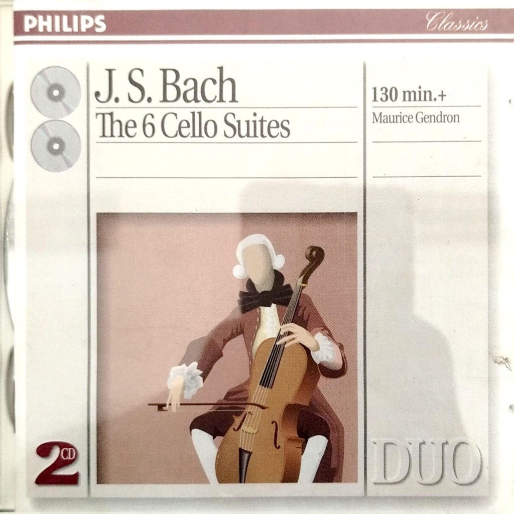 CD BACH THE 6 CELLO SUITES | Shopee Brasil