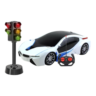 Carro de Corrida de Controle Remoto Com Luz Led Multikids - BR2138 em Oferta na Shopee