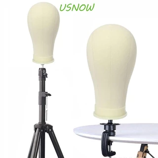 USNOW Block Cabeleira De , Lona De 21-25 Polegadas , Para Perucas De Renda Fazendo Manequim Expositor De