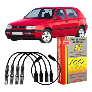 Cabo De Vela Ignição Original NGK Golf Mexicano GTI GLX em Oferta na Shopee