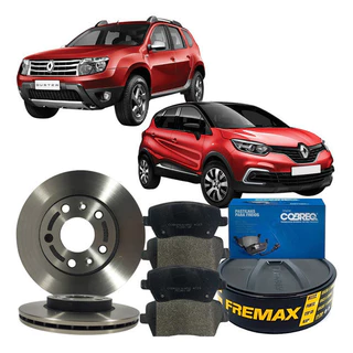 Kit Disco Freio Dianteiro Pastilha Duster 2011 Á 2022 em Oferta na Shopee