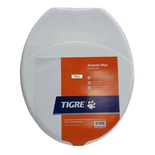 Assento Sanitário Max Plena Branco Tigre