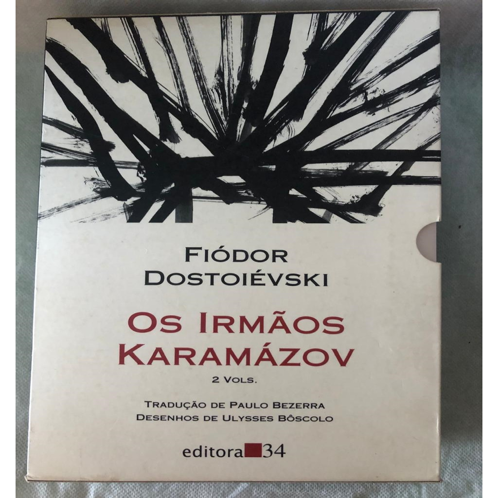 Box Os Irmãos Karamázov - 2 Volumes autor Fiodor Dostoievski | Shopee ...