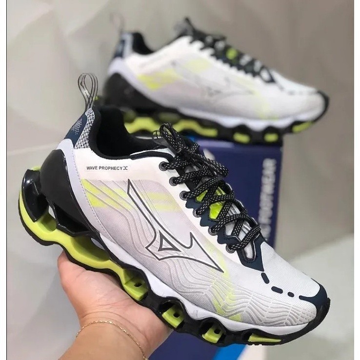 Mizuno laranja e verde best sale