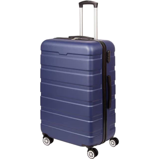 Mala de Viagem Média 20 kg Em Abs Rodas 360° Com Cadeado