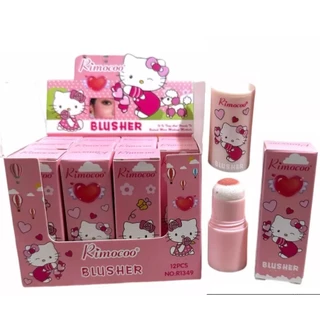 Tálinda - Blush Bastão Com Esponjinha Kitty - Rimocoo R1349