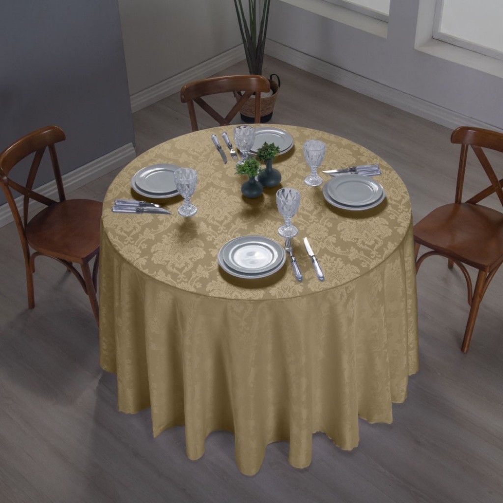 Toalha de Mesa Redonda para Buffet e Festas 2,80m 20 Peças | Shopee Brasil