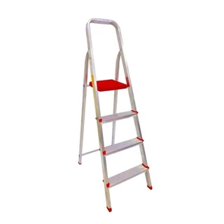 Escada Botafogo em Alumínio 4 Degraus Uso Doméstico em Oferta na Shopee