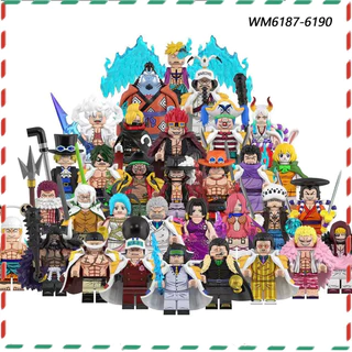 Brinquedos De Montagem Da Série De Animação Infantil Construção Educativos Minifiguras Modelo Boneca