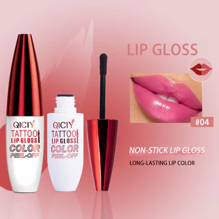QICIY Peel Off Lip Stain Tatuagem Batom De Longa Duração E À Prova D'água Pink Tint Make Up em Oferta na Shopee