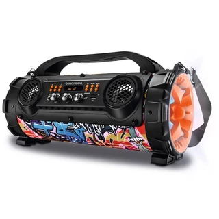 Caixa  de som Amplificada 100W Mondial Multi Connect Thunder Street Bluetooth MCO 08 Bivolt em Oferta na Shopee