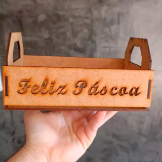 Kit 10 Caixotinhos De Feira Páscoa - Presente Datas Especiais Lembrancinhas Evento Convidados em MDF em Oferta na Shopee