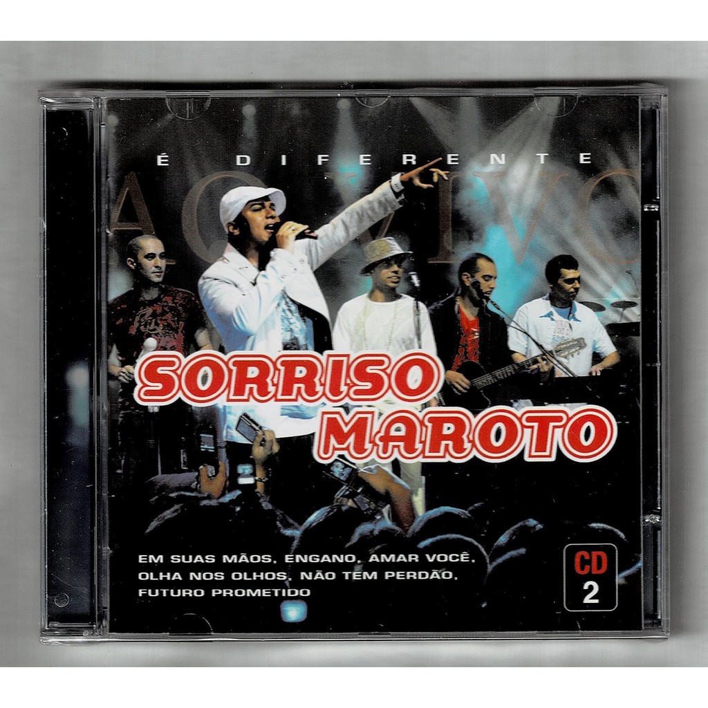 Sorriso Maroto CD É Diferente Ao Vivo Vol. 2 | Shopee Brasil