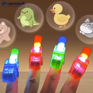 openmall Projetor De Dedo Infantil Luz De Projeção Anéis De Iluminação Desenho Animado Fotos Presentes Eletrônicos Anel Luminoso De Mão Kids Toys B1Y2