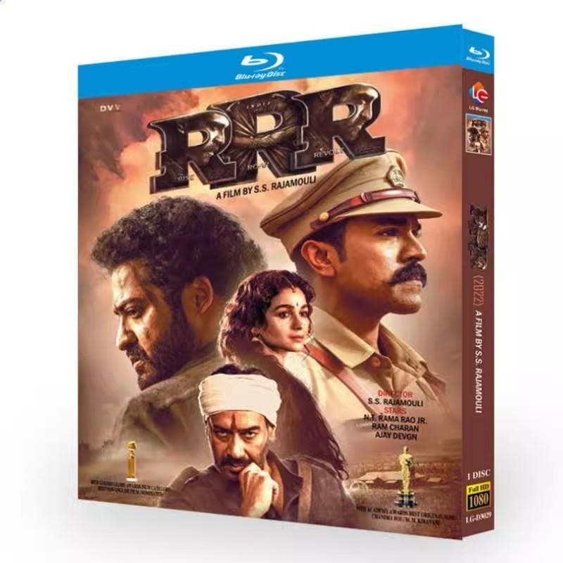 Filme Indiano Blu-ray Disc RRR (Revolta Rasgada Ascendente) (2022) 1BD ...