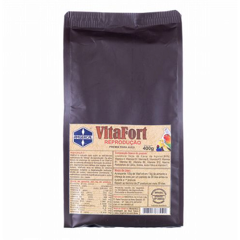 Vitafort Reprodução 400g - Amgercal | Shopee Brasil