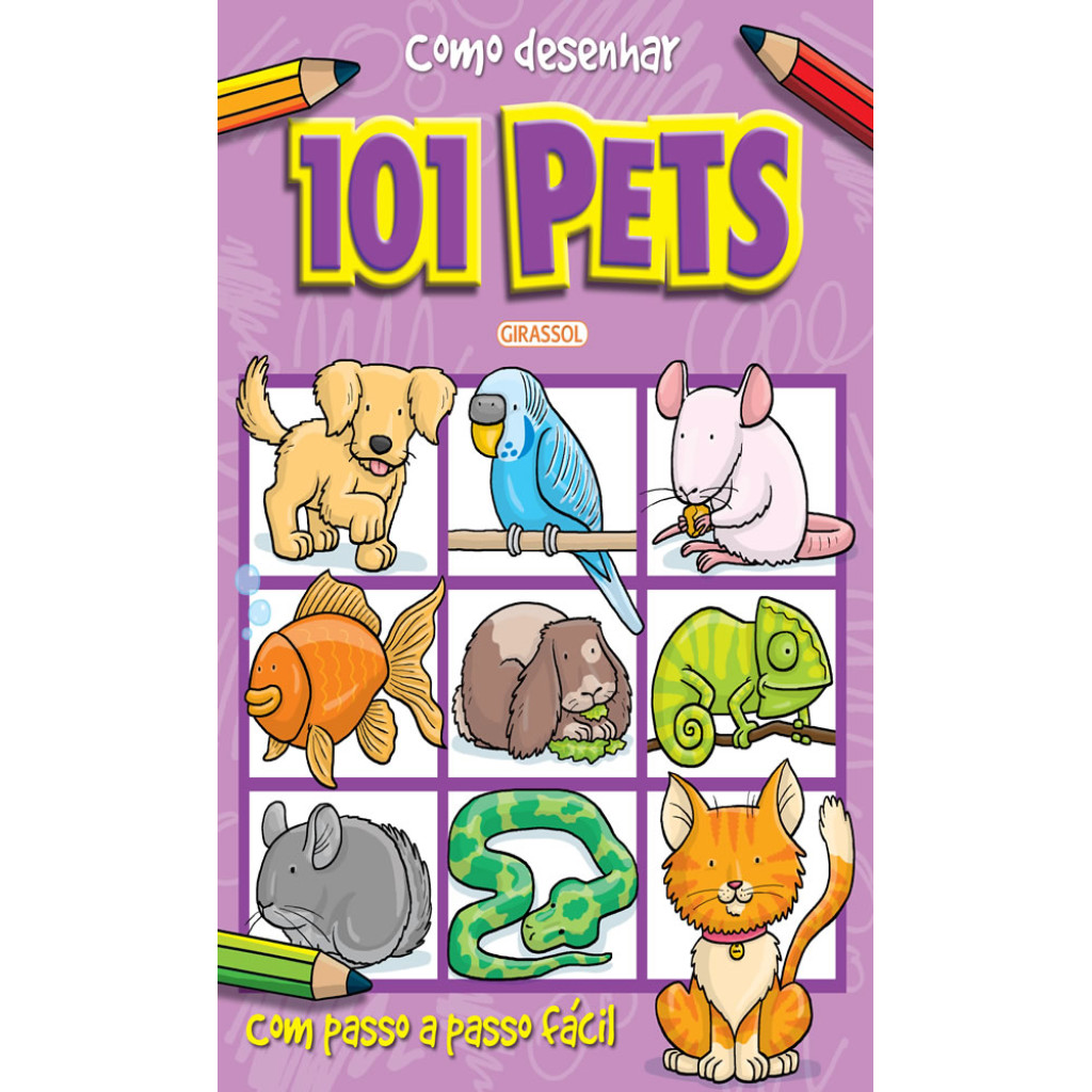 COMO DESENHAR 101 PETS | Shopee Brasil