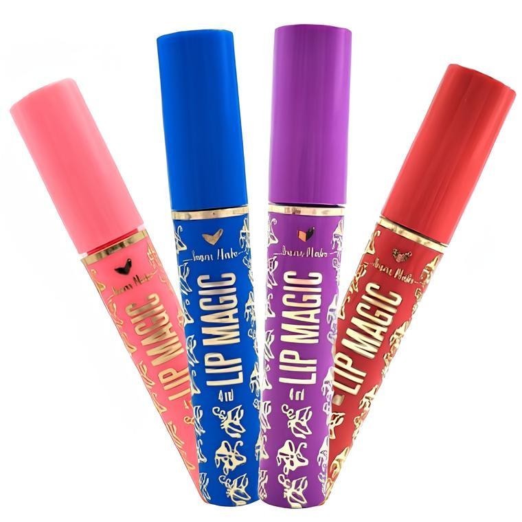 Gloss Labial Magico Lip Magic Liquido Duração 24 Horas | Shopee Brasil