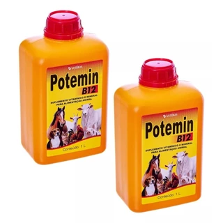 Kit 2 Potemin B12 Suplemento Vitaminico e Mineral 1 Litro
