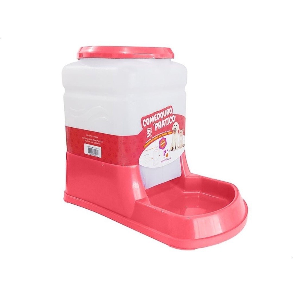 Comedouro Automatico Flex Cachorro Alvorada 3 litros