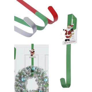 Gancho Suporte De Porta Para Guirlanda Natal 30cm