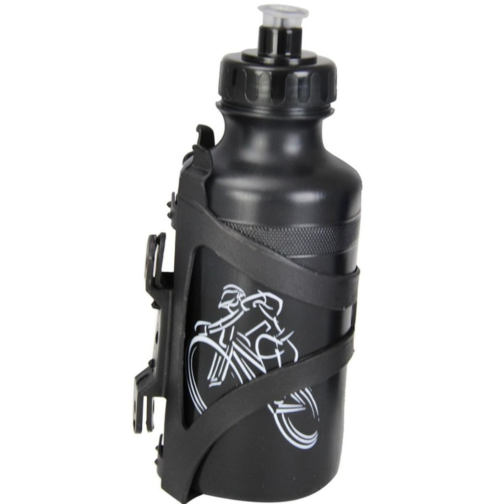 Caramanhola Plastica Preta 500ml