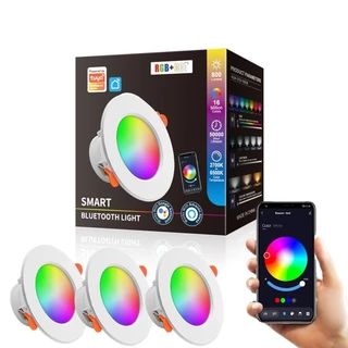 Luminárias Embutidas LED Tuya Dimmable moreColor Controle Inteligente De Grafite RGB Full Color Spot Recessed