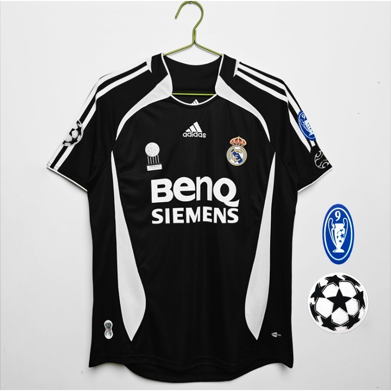 Retro Edition 06/07 Real Madrid 3a Camisa De Futebol S-2XL , Pode ...