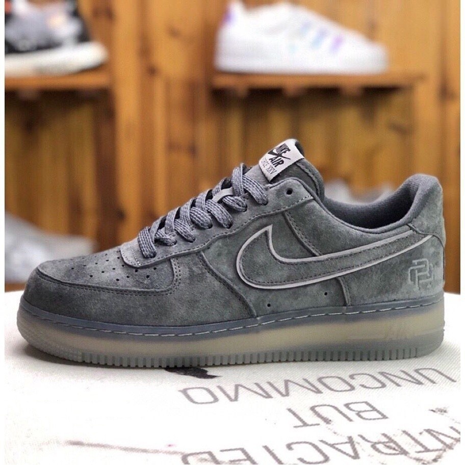 Nike Air Force1 07 LV8 AF1 3mgray reflexivo WomanAA117-900 camurça
