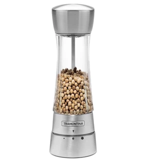 Moedor De Sal E Pimenta Tramontina Em Aço Inox E Acrílico em Oferta na Shopee