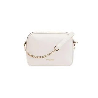 Bolsa Transversal Feminina Pequena Correntes Off White