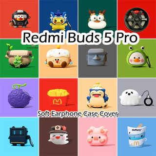 Estoque Pronto ! Para Redmi Buds 5 Pro Case Anime Estilo Desenho Animado Capa Da Caixa Do Fone De Ouvido Em Silicone Macio