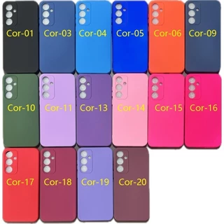 Capa Capinha Anti impacto Para Celular Samsung Galaxy A55 5G - Com Interior Aveludado de Silicone / 014SM - CP 014