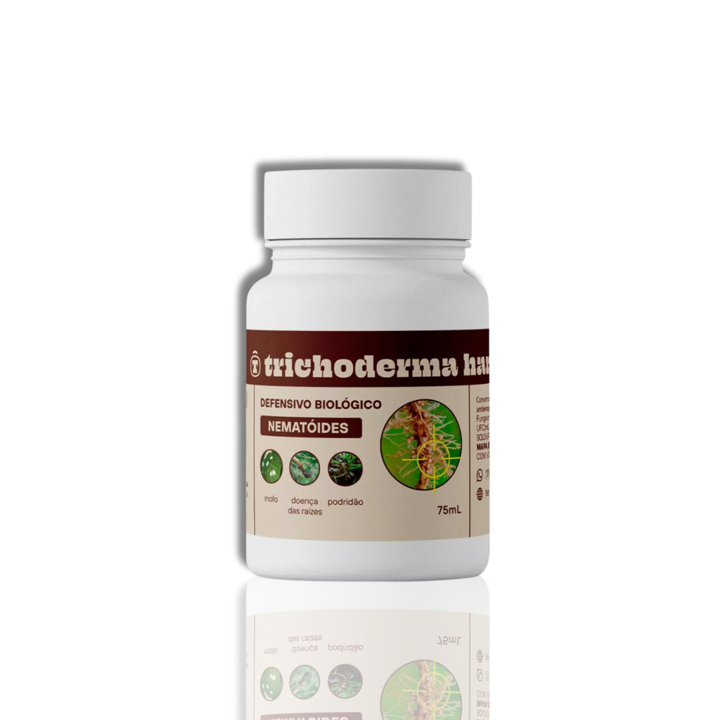 TRICHODERMA HARZIANUM 75mL - Mofo, Raíz, Podridão, Nematóide | Shopee ...