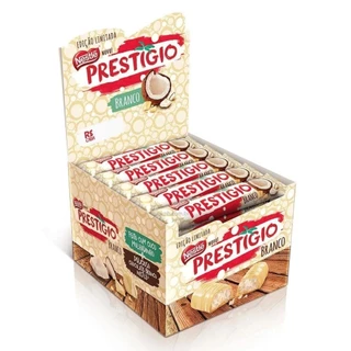 Chocolate Prestígio  Branco  Nestlé 33g  Caixa 30 unidades