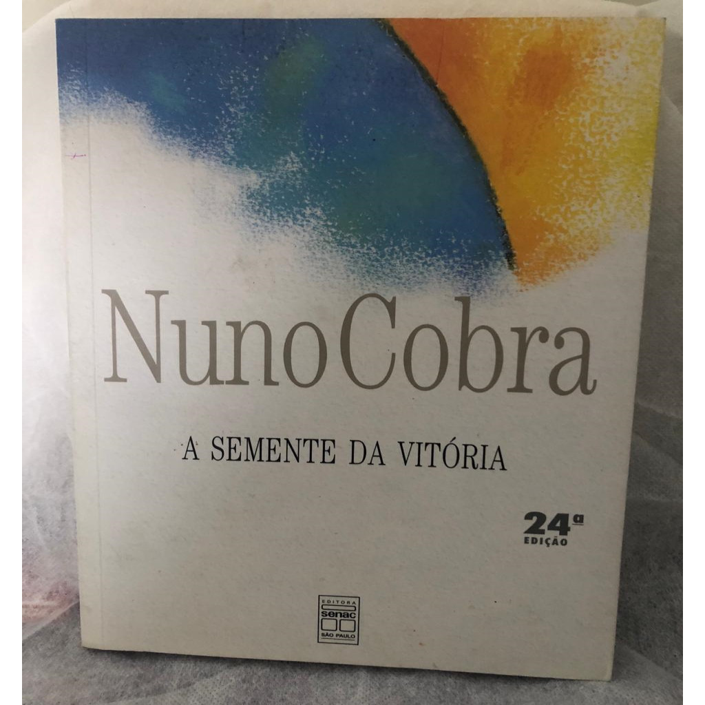 A Semente da Vitoria autor Nuno Cobra | Shopee Brasil